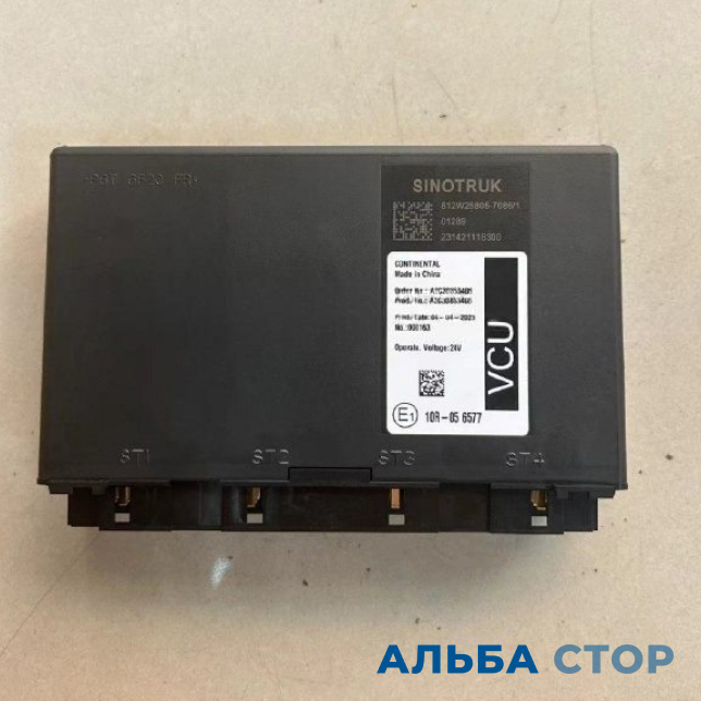 Блок VCU управления бортовым компьютером 812W25805-7086