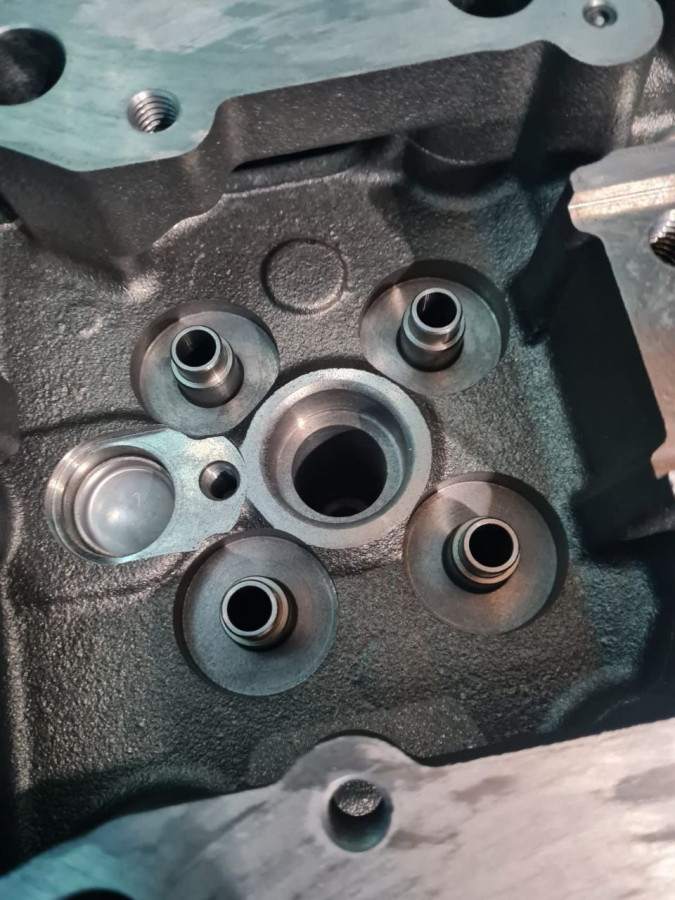 Головка блока цилиндров 202-03100-6448 (оригинал) для двигателя MT13