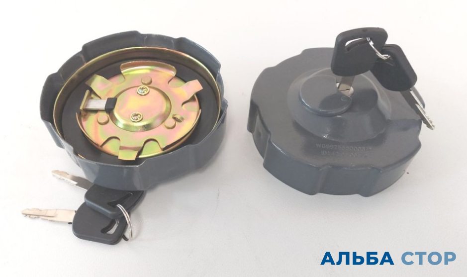 Крышка топливного бака SINOTRUK HOWO T5G SITRAK C7H MC11 MC13 MAN (812W12210-0100, 812W12210-0101+001, WG9925550003/2) 812W12210-0101/2 812W12210-0101/2